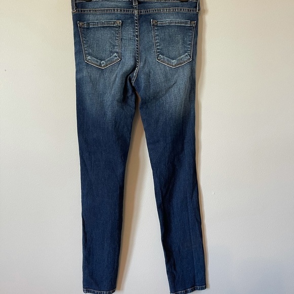 Angry Rabbit jeans distressed made in U.S.A. 28/7 rocker concert casual - Picture 2 of 14